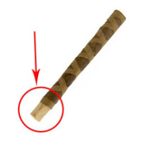 Dank7Tips Sugarcane Tips - Dřevěné filtry do dutinek a bluntů