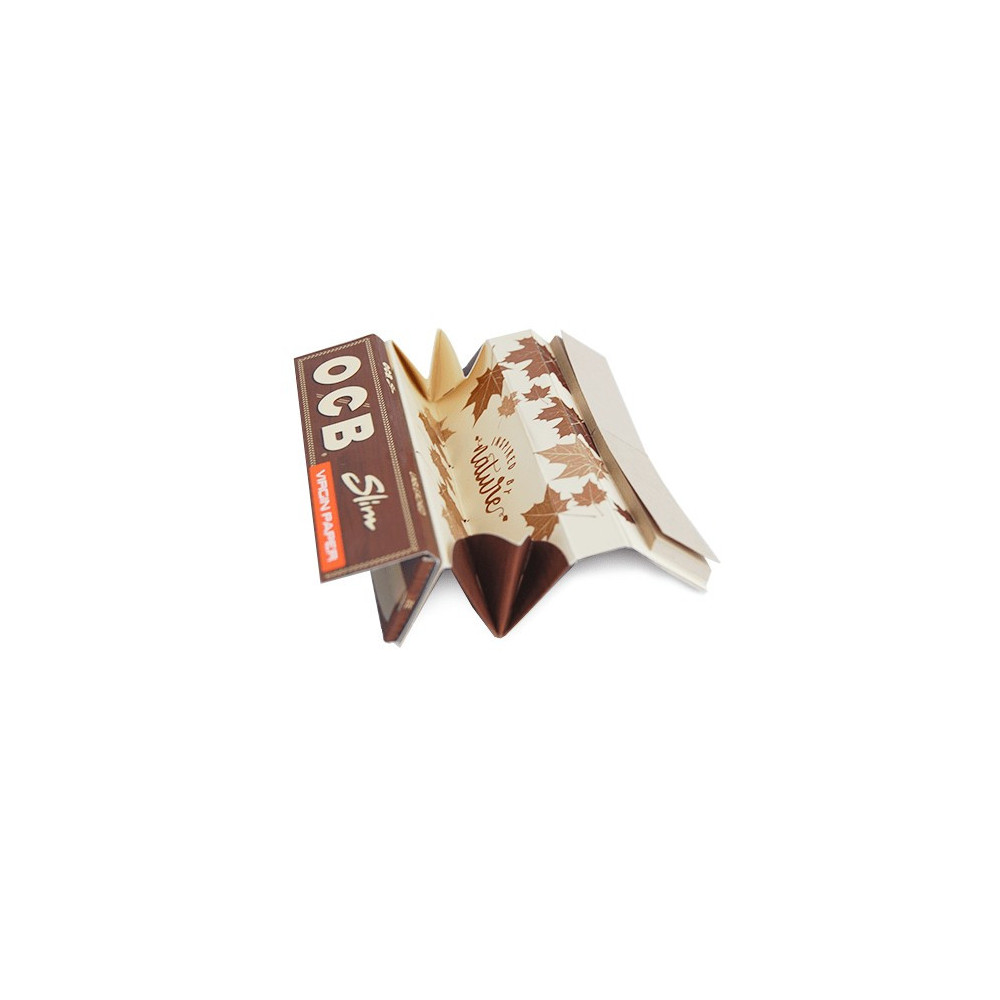 Cigaretové papírky OCB King Size Slim Natural - Roll Kit