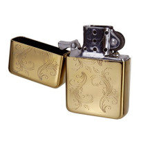 Benzínový zapalovač Don Marco Gold