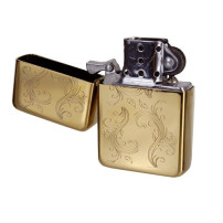 Benzínový zapalovač Don Marco Gold
