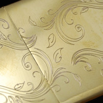Benzínový zapalovač Don Marco Gold