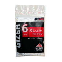 Cigaretové Filtry GIZEH Black Slim XL 100 Inhalt