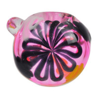 Skleněná dýmka Pyrex Pink Loly Růžová
