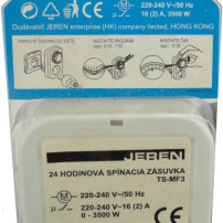 Spínací zásuvka 24 h