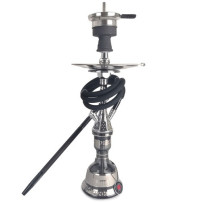 Vodní dýmka Amy Deluxe Mini Harfi Gray 50 cm