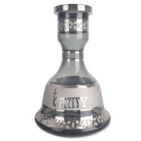 Vodní dýmka Amy Deluxe Mini Harfi Gray 50 cm