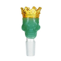 Kotol šluk na bongo King Skull Green 19 mm