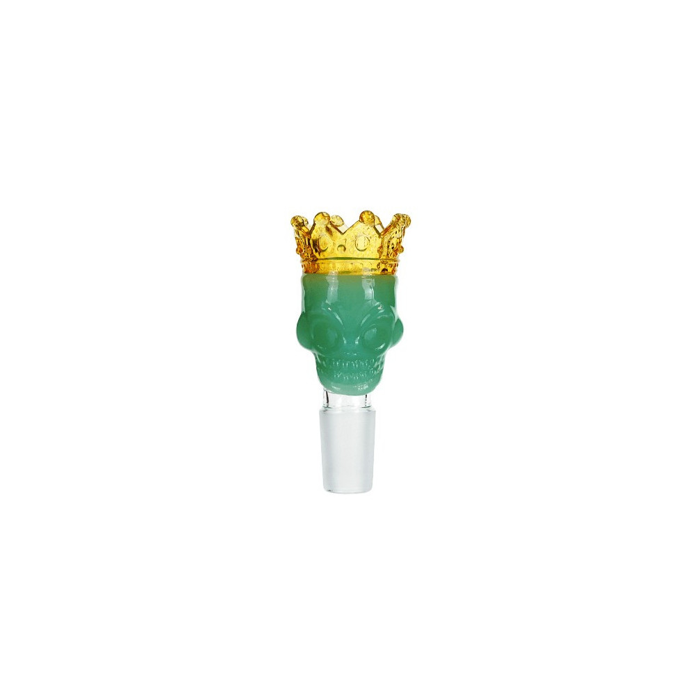 Kotol šluk na bongo King Skull Green 19 mm