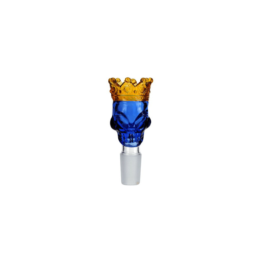 Kotel šluk na bongo King Skull Blue 19 mm