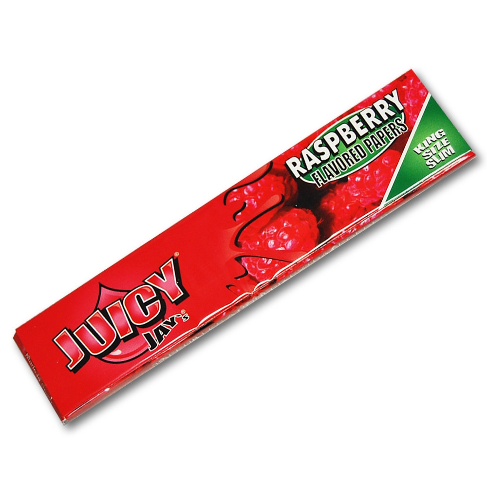 Ochucené papírky Juicy Jays ' King Size – Raspberry