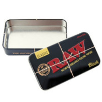 RAW Black Tin Case: Krabička RAW černá
