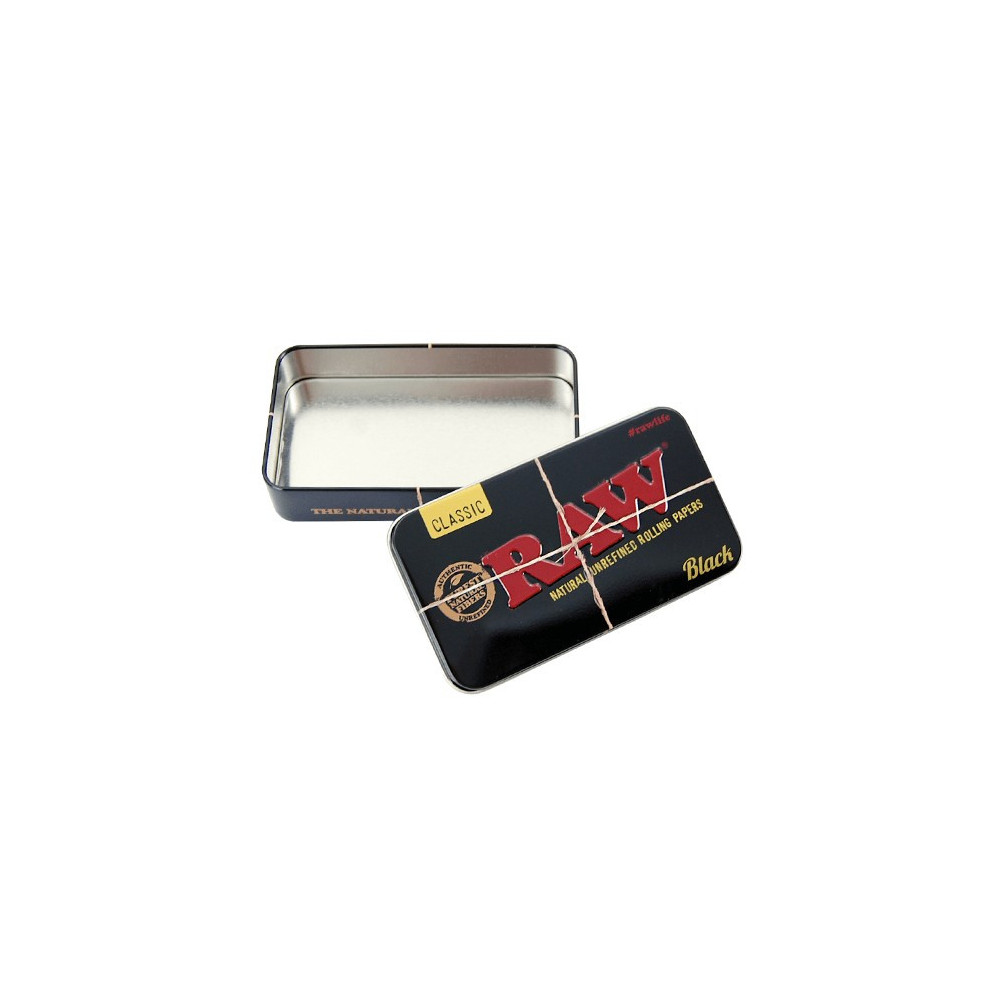 RAW Black Tin Case: Krabička RAW černá