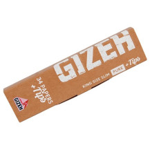 Cigaretové papírky Gizeh King Size Slim Pure + Tips