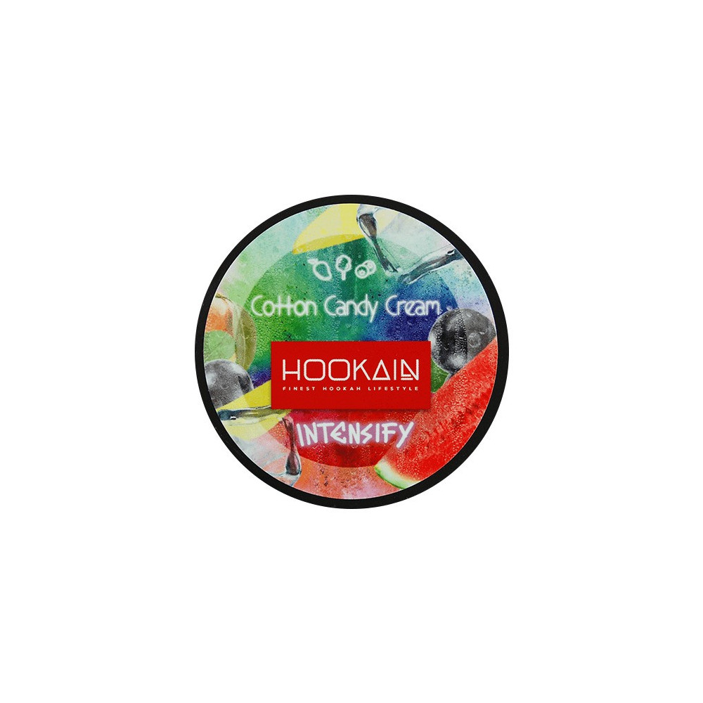 Kamínky do vodní dýmky Hookain 100g příchuť Intensify Cotton Candy Cream