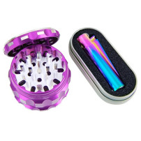 Grinder Set Chameleon Star: Drtička Star Compact + Kovový Clipper Chameleon