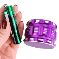 Grinder Set Star: Drtička Star Compact + Kovový Clipper Leaf