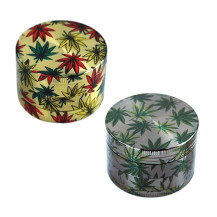Grinder drtička 4dílná Marihuana leaf