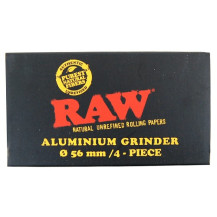 Grinder Drtička RAW Silver 4 dílná