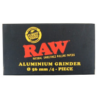 Grinder Drtička RAW Silver 4 dílná