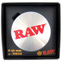 Grinder Drtička RAW Silver 4 dílná