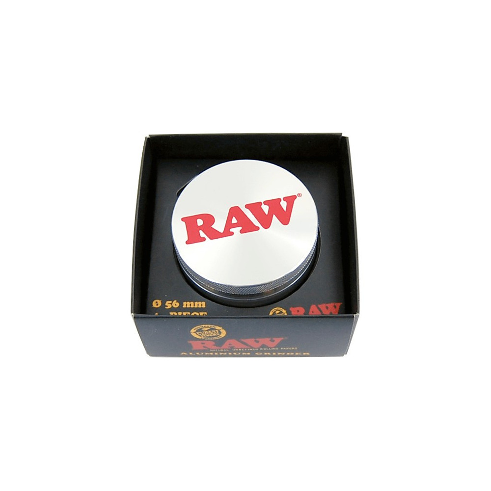 Grinder Drtička RAW Silver 4 dílná