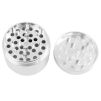 Grinder Drtička RAW Silver 4 dílná