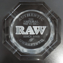 Křišťálový popelník RAW Glass