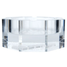 Křišťálový popelník RAW Glass