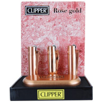 Zapalovač Clipper Metal Rose Gold