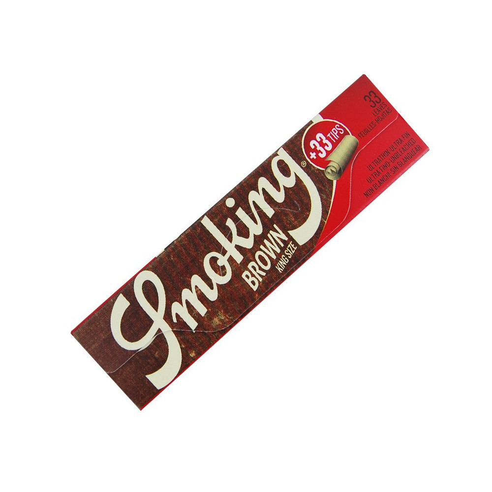 Cigaretové papírky Smoking Brown King Size + filtry
