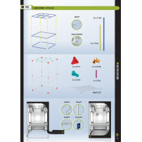 GROW BOX Secret Jardin Dark Room 120 x 120 x 200 cm