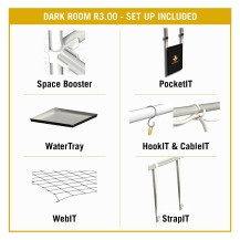 GROW BOX Secret Jardin Dark Room 120 x 120 x 200 cm