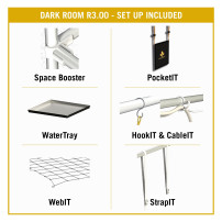 GROW BOX Secret Jardin Dark Room 120 x 120 x 200 cm