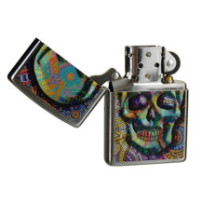 Zippo zapalovač Psychedelic Skull Trip