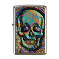 Zippo zapalovač Psychedelic Skull Trip