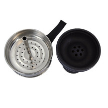 Set badcha komín Hot Pan se silikonovou korunkou