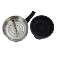 Set badcha komín Hot Pan se silikonovou korunkou