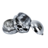 Drtička Skull Silver – Stříbrná třídílná lebka