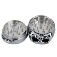 Drtička Skull Silver – Stříbrná třídílná lebka