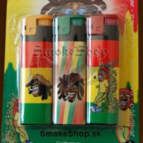 Piezoelektrický zapalovač Rastaman / 3pack