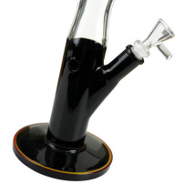 Bong Blaze Crown Black 45 cm - detail: váza s turbem a kotel.