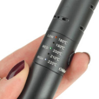 Vaporizér XMAX V2 Pro - nastavení teploty.