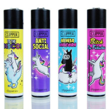 Clipper série UNICORN SLOGAN po 4 ks