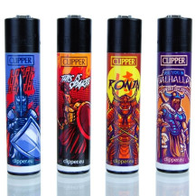 Clipper série WARRIORS po 4 ks