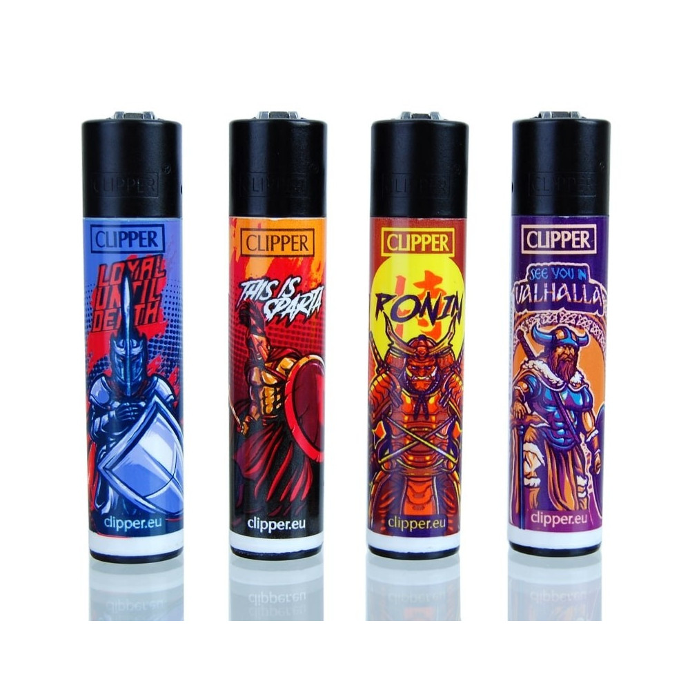 Clipper série WARRIORS po 4 ks