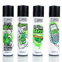 Clipper série WEED SLOGAN po 4 ks