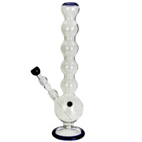 Skleněné bongo Boost Bubble curvy 47cm