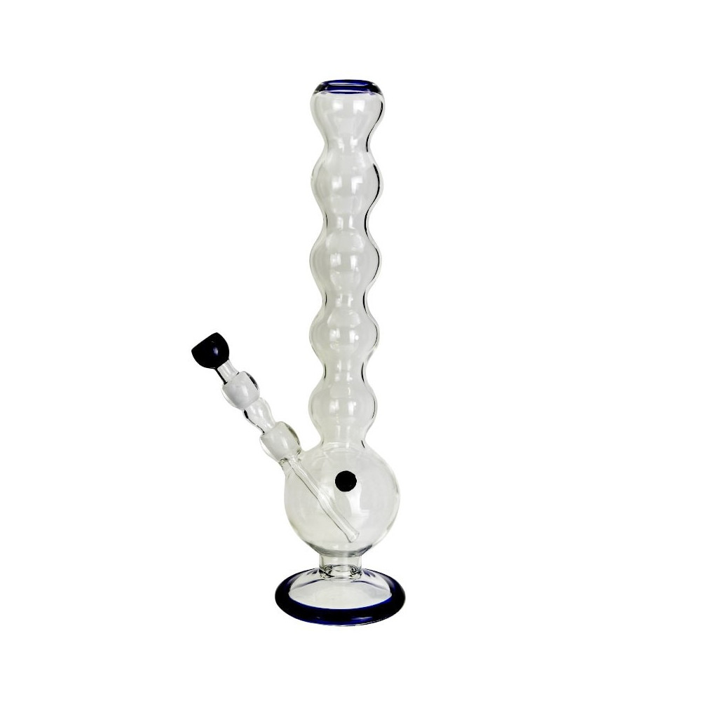 Skleněné bongo Boost Bubble curvy 47cm