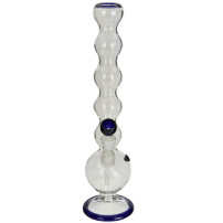 Skleněné bongo Boost Bubble curvy 47cm
