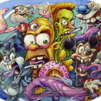 Tác Roll Tray Stoned II. Homer 18x14cm